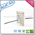 Fábrica de China precio bajo nuevo diseño caliente venta amperio macho hembra placa de oro rj45 conector